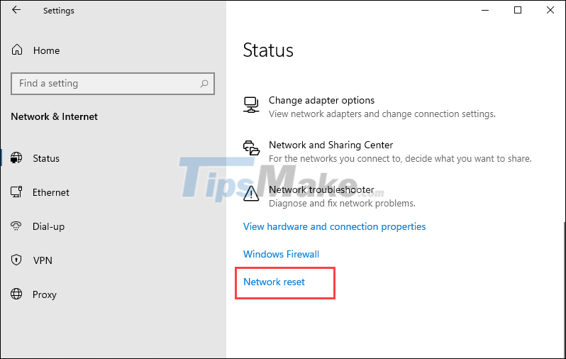 How to reset, reset the network on Windows 11 Picture 8