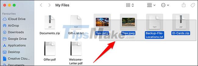 How To Select Multiple Files At Once On Mac