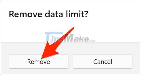 How to set Internet data usage limit in Windows 11 Picture 10
