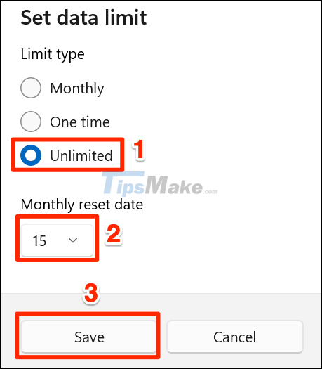 How To Set Internet Data Usage Limit In Windows 11 TipsMake