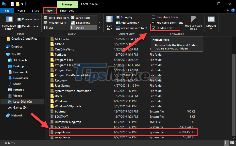 How to set Pagefile.sys limit on Windows 10 Picture 1