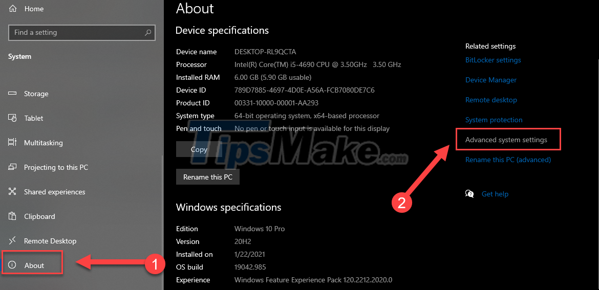 How to set Pagefile.sys limit on Windows 10
