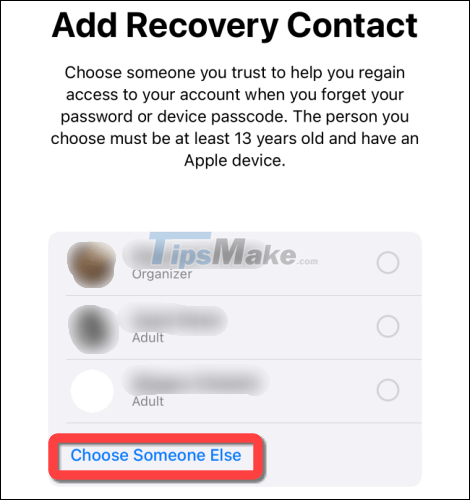 How to set up a recovery contact (Recovery Contact) on iPhone, iPad Picture 5