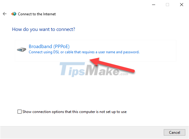 How to set up and use a PPPoE connection on a Windows computer Picture 6
