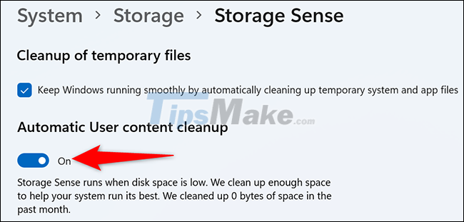 How to set up automatic emptying of the recycle bin in Windows 11 Picture 4