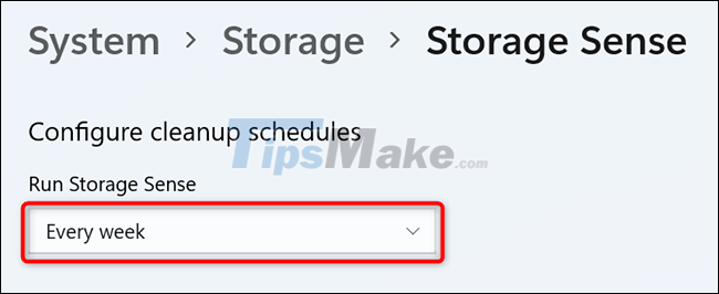 How to set up automatic emptying of the recycle bin in Windows 11 Picture 5