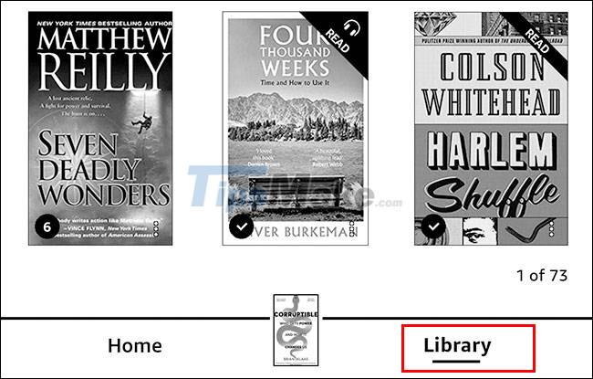 How to set up Kindle to update new books purchased in the library Picture 9