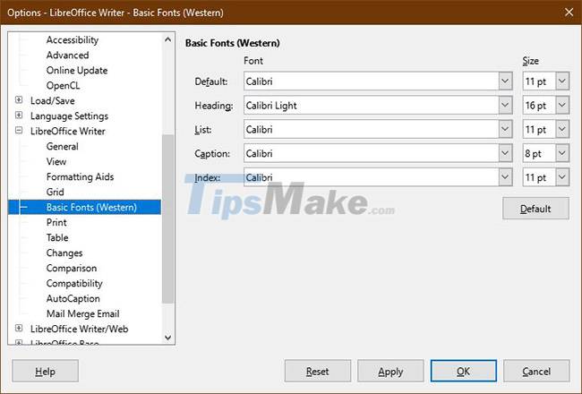 How to set up LibreOffice Writer to run like Microsoft Word Picture 5