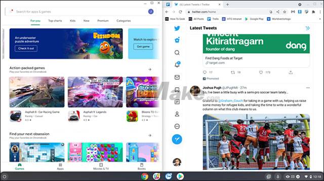 How to split screen on Chromebook Picture 3