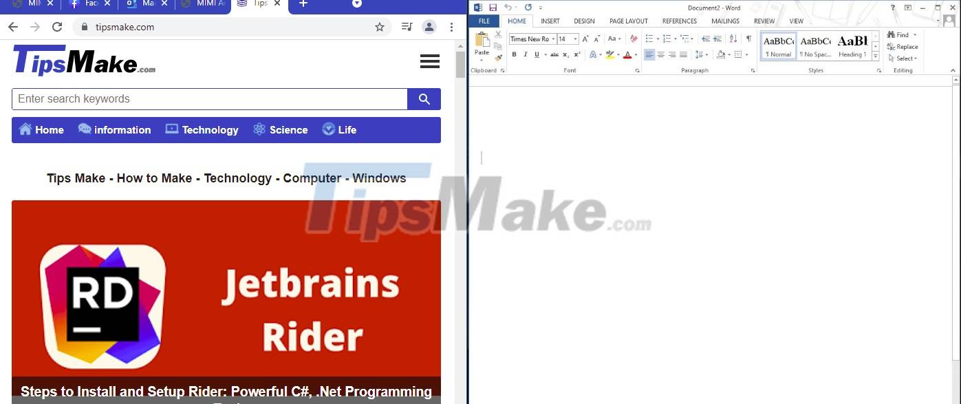 How to split screen on Windows 10 Picture 5