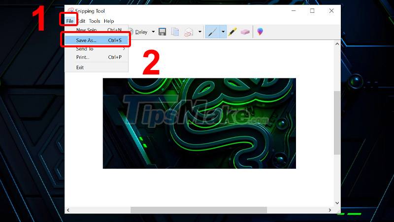 How to take screenshots on Lenovo laptops Picture 13