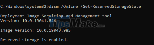 How to turn off reserve memory in Windows 10 Picture 7