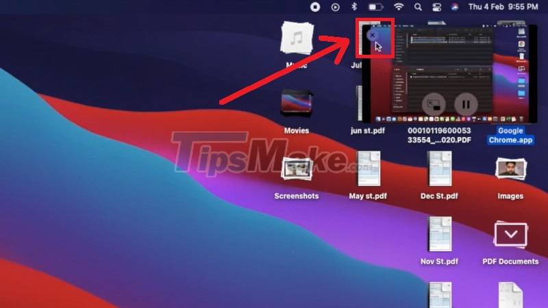 How to turn on and off the Picture in Picture (PiP) feature on Macbook Picture 11