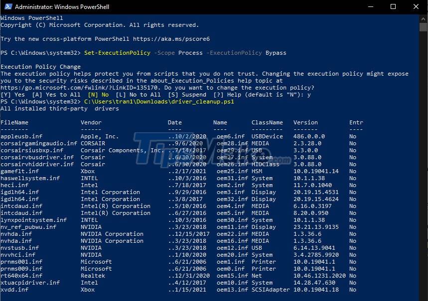 How to uninstall old drivers on Windows 10 Picture 13
