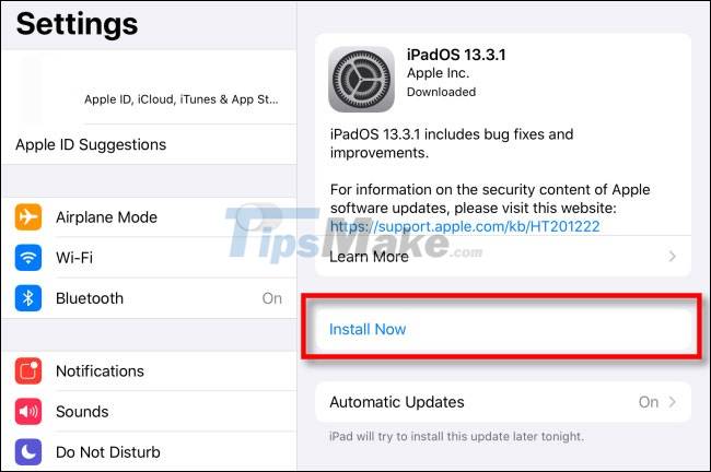 How to update iPad to the latest version of iPadOS Picture 4