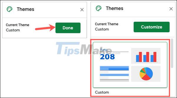 How to use and customize themes in Google Sheets Picture 8