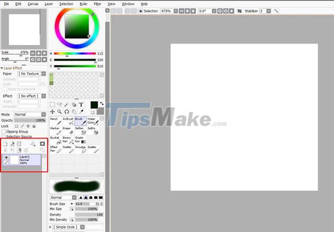 How to use layers in PaintTool WRONG Picture 2