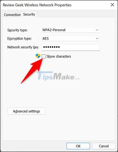 How to view the currently connected Wi-Fi password on Windows 11 Picture 7