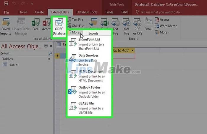 Instructions for basic operations on Microsoft Access Picture 5