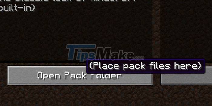 Instructions for installing Minecraft texture packs Picture 5