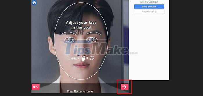 Instructions for measuring and scoring faces with Prettyscale Picture 4