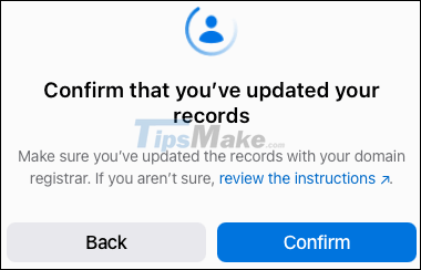 Instructions for setting up a custom email domain on iCloud Picture 11