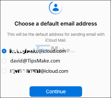 Instructions for setting up a custom email domain on iCloud Picture 13
