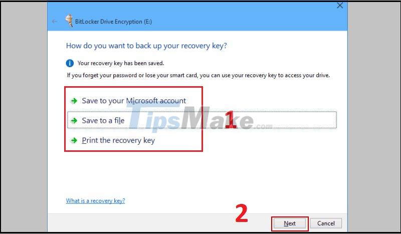 Instructions on how to set a password for the drive on Windows 10 Picture 3