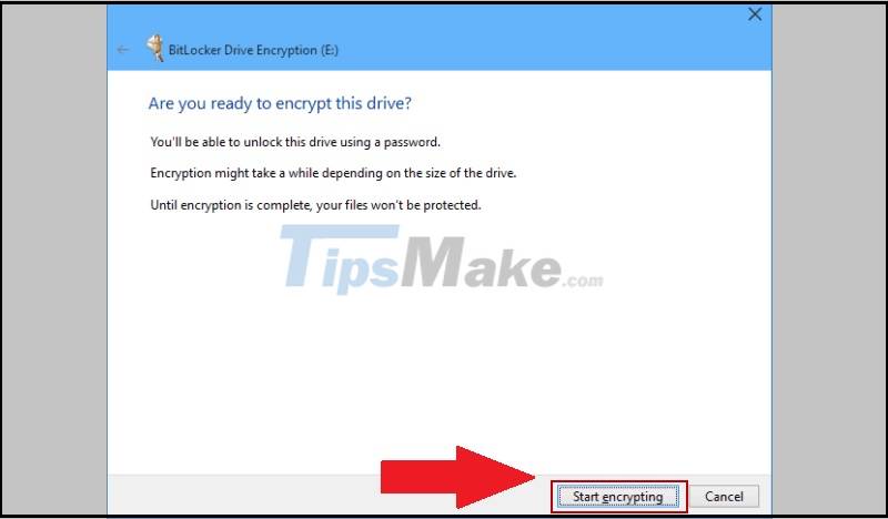 Instructions on how to set a password for the drive on Windows 10 Picture 5