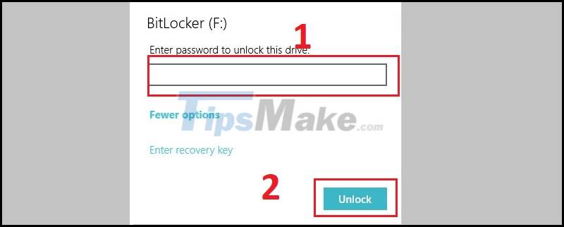 Instructions on how to set a password for the drive on Windows 10 Picture 6