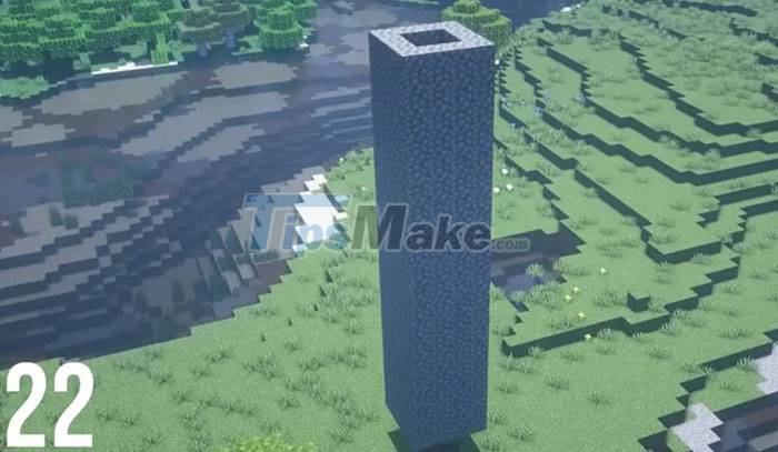 Instructions to build a mob farm in Minecraft Picture 3