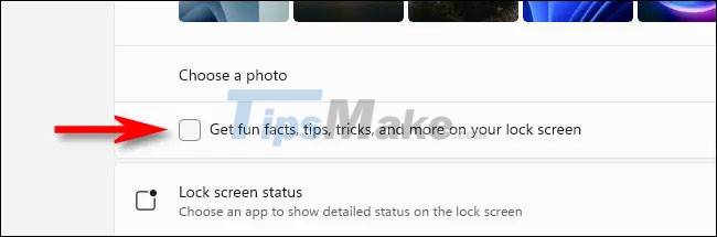 Instructions to customize the lock screen on Windows 11 Picture 6