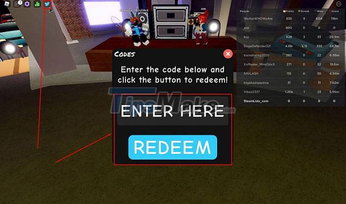 Instructions to enter the code and the latest Funky Friday giftcodes Picture 3