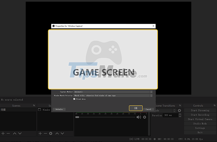Instructions to livestream playing games on Nonolive using PC Picture 13