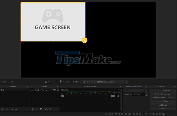Instructions to livestream playing games on Nonolive using PC Picture 14