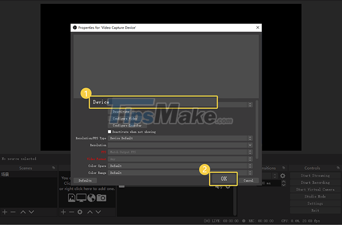Instructions to livestream playing games on Nonolive using PC Picture 22