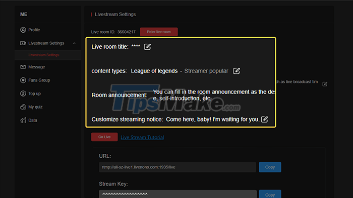 Instructions to livestream playing games on Nonolive using PC Picture 4
