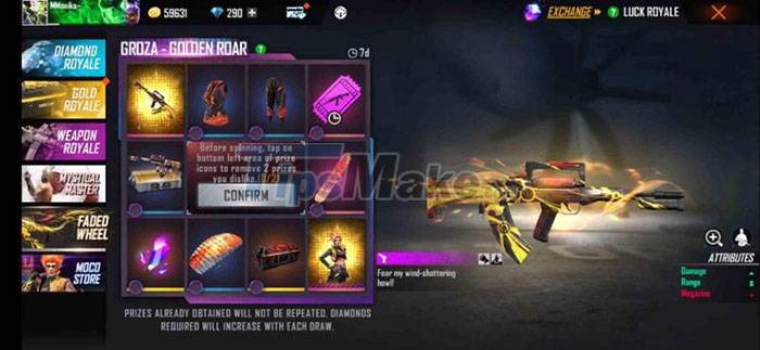 Instructions to receive The Burning Leo package in Free Fire Picture 2