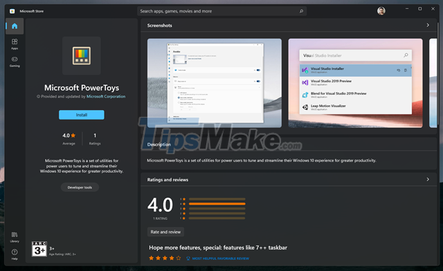 Interesting applications in the Microsoft Store of Windows 11 that you may not know Picture 2