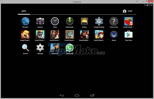 LeapDroid 18.0.0 - Download LeapDroid 18.0.0 here Picture 1