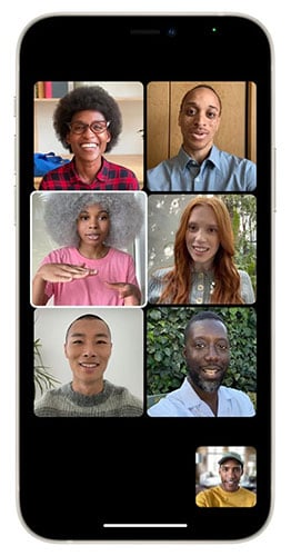 New features in FaceTime on iOS 15 Picture 5