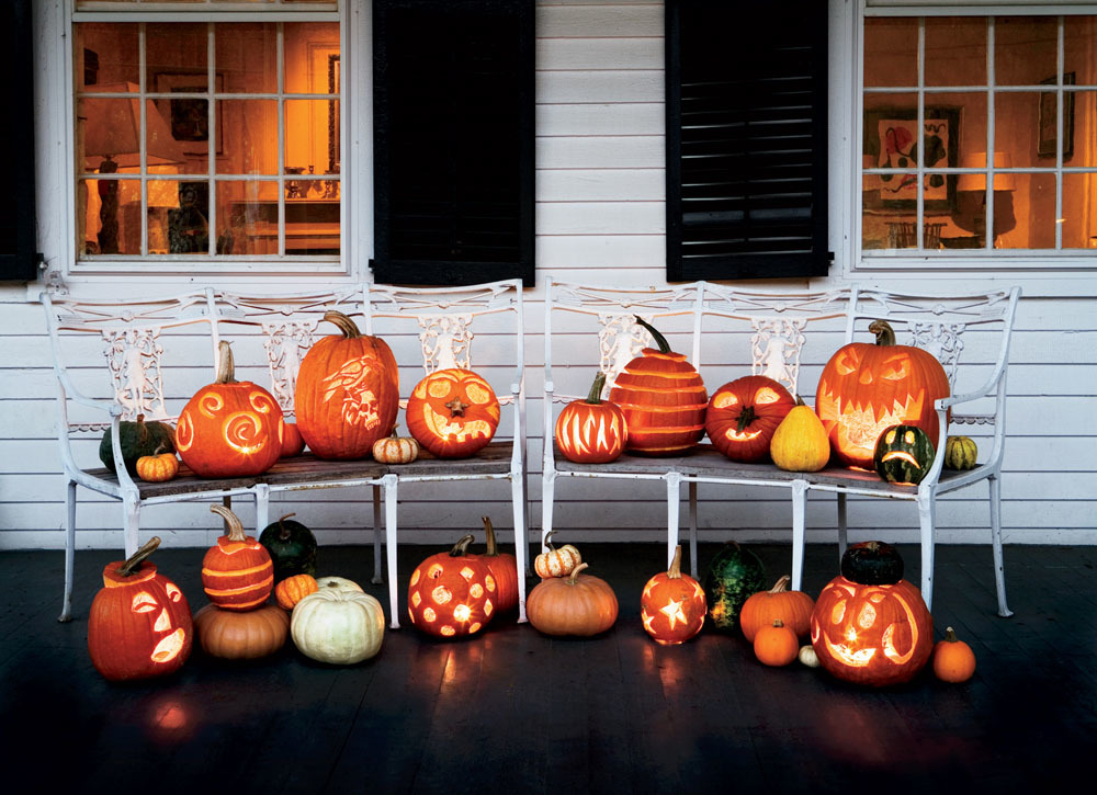 Pictures of beautiful Halloween pumpkins Picture 2
