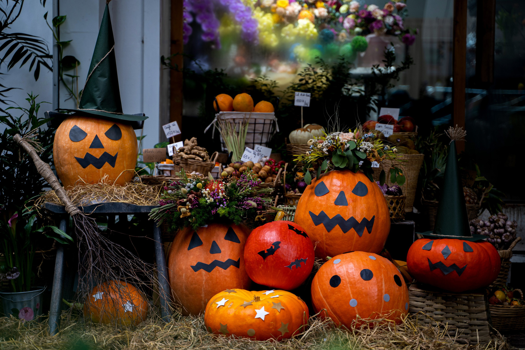 Pictures of beautiful Halloween pumpkins Picture 33