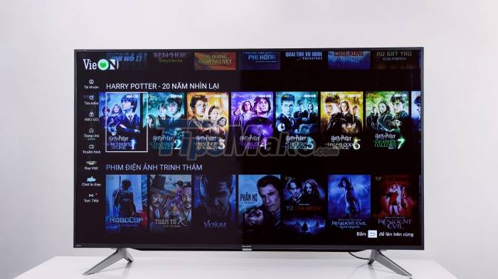 Review SHARP AQUOS 4T-C60DL1X TV: Large size - Attractive price Picture 7