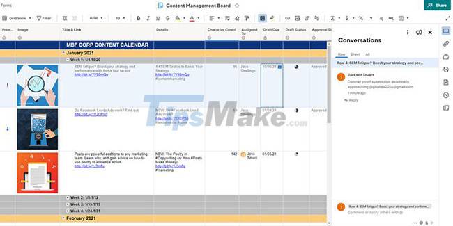 Smartsheet 9.1.1 - Download Smartsheet 9.1.1 here Picture 2