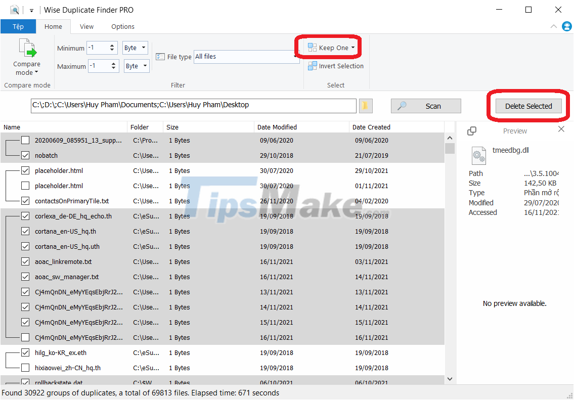 Software to scan duplicate files on your computer costs 19.95 USD, is free Picture 4