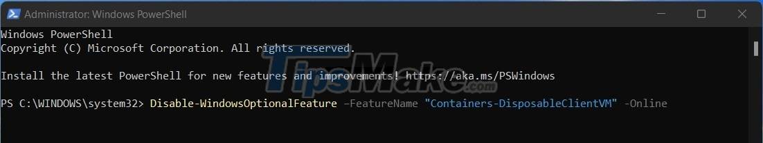 Steps to activate Windows Sandbox on Windows 11 Picture 6