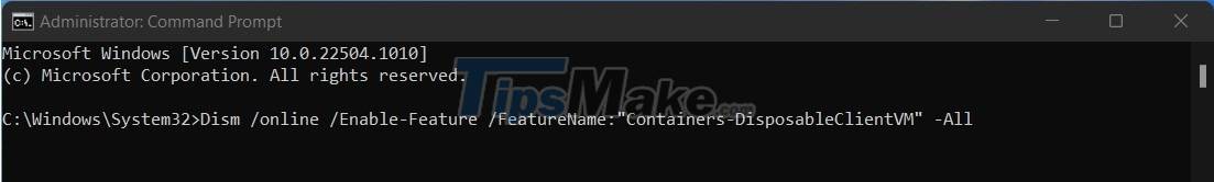 Steps to activate Windows Sandbox on Windows 11 Picture 8