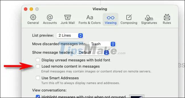 Steps to block tracking pixels in Apple Mail Picture 3