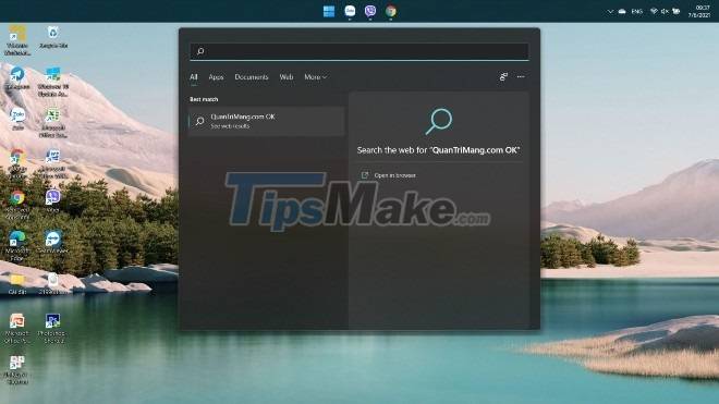 Steps to change Taskbar position on Windows 11 Picture 5